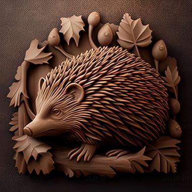 3D model hedgehog (STL)